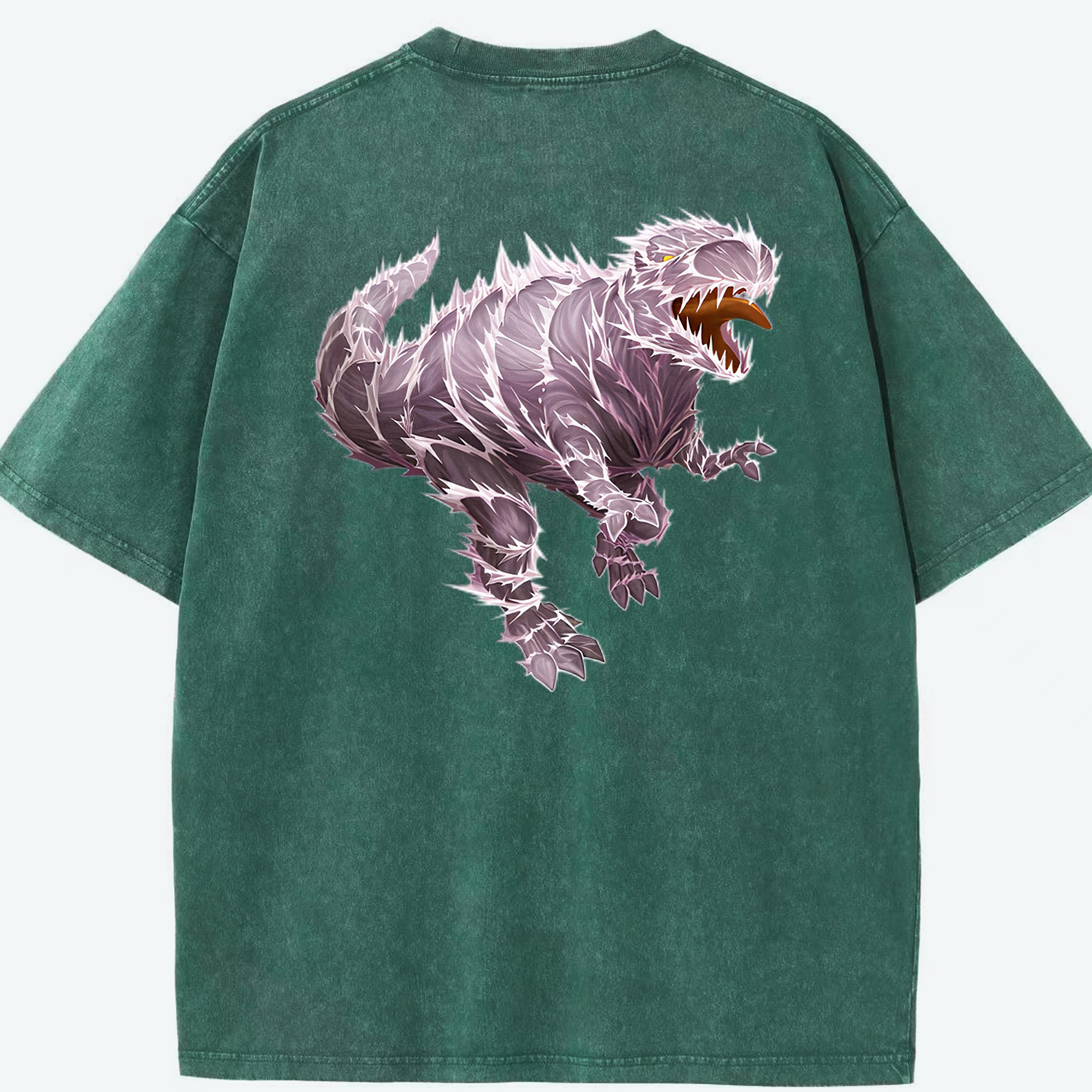（画像用） 遊☆戯☆王 Yu-Gi-Oh! 綿100% ヴィンテージ風 半袖Tシャツ（背面プリント）